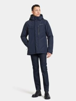 DIDRIKSONS Vestes Thermiques Et Doudounes Veste De Sport STEFAN USX JKT Homme Bleu -Sportamore 01a6e13c9e51f799485d5d6bb250a5dd