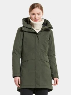 DIDRIKSONS Vestes Dextérieur Veste Fonctionnelle CAJSA Femme Vert Foncé -Sportamore 06bb5963a62d24d2beeab33fcf31dab7
