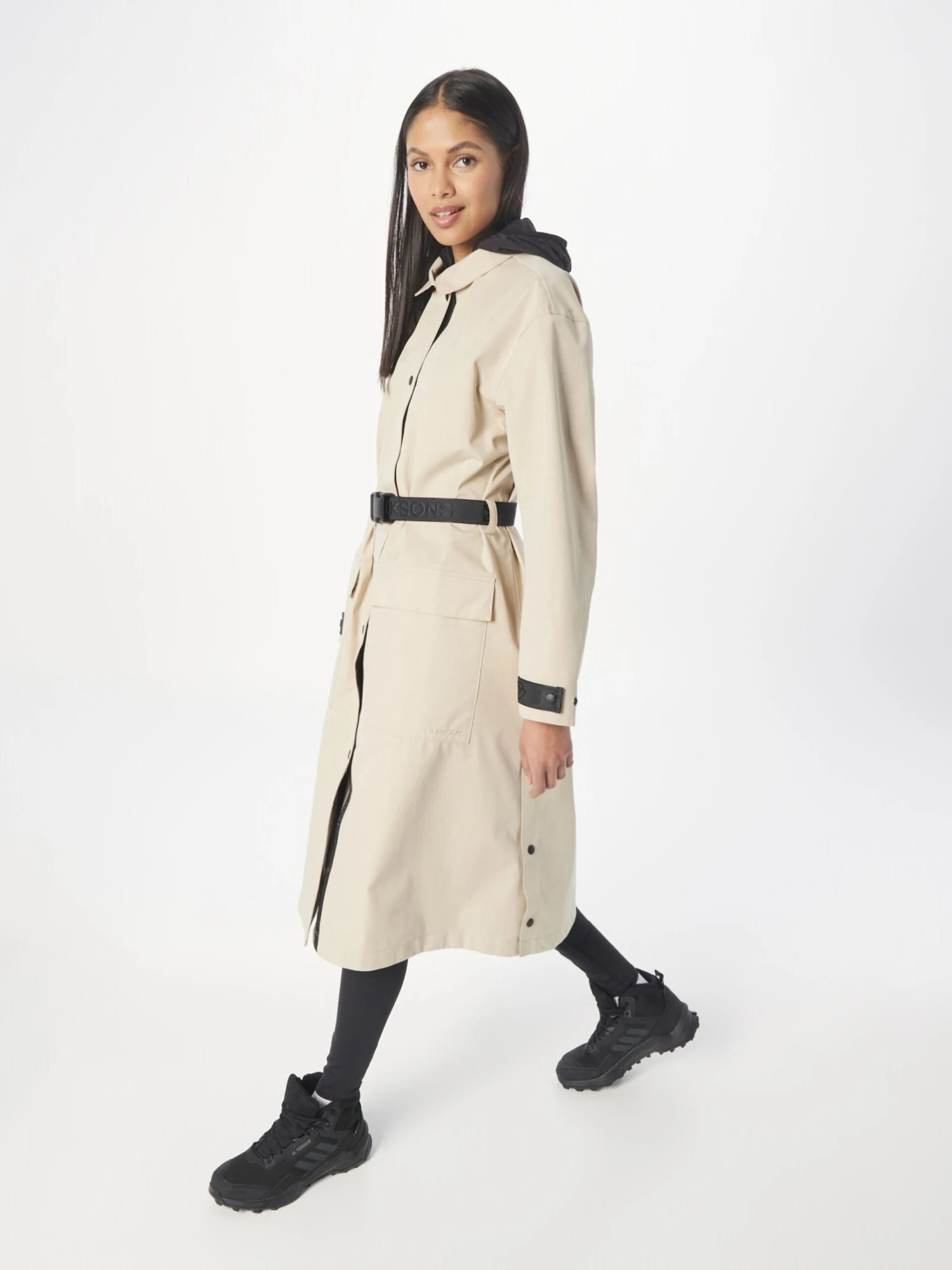 DIDRIKSONS Manteaux De Pluie Manteau Fonctionnel Mira Femme Beige 6 DIDRIKSONS Manteaux De Pluie Manteau Fonctionnel Mira Femme Beige – Image 4