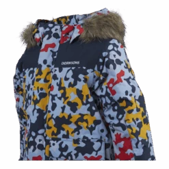 DIDRIKSONS Polarbjörnen Printed Parka Blue/Patterned -Sportamore 09362 40 004