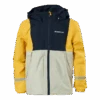 DIDRIKSONS Block Kids Jacket Blue/Yellow 1 DIDRIKSONS Block Kids Jacket Blue/Yellow -Sportamore 09428 19 001