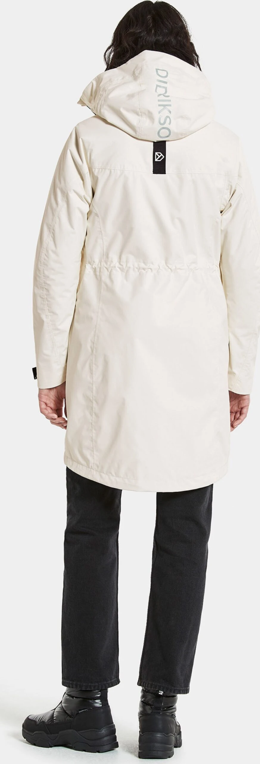 DIDRIKSONS Manteaux De Mi-saison Manteau Mi-saison Thelma Femme Blanc 7 DIDRIKSONS Manteaux De Mi-saison Manteau Mi-saison Thelma Femme Blanc – Image 5