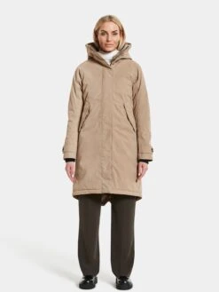 DIDRIKSONS Manteaux De Pluie Manteau Fonctionnel Femme Beige -Sportamore 0a80433c27ede9b8a04df4026c82e39e