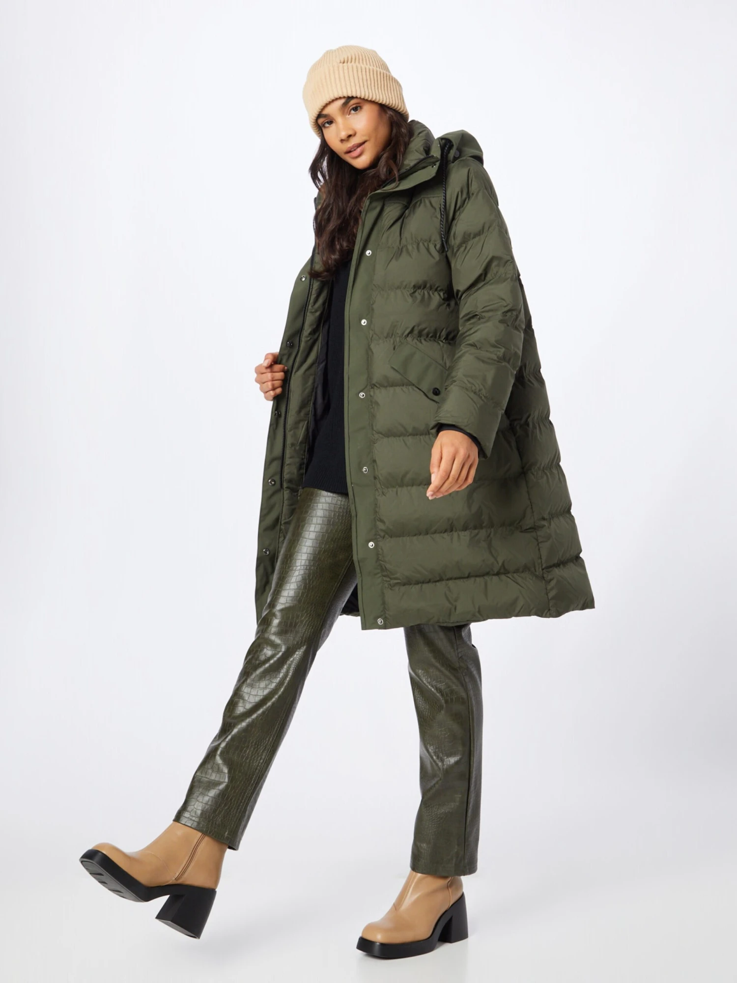 DIDRIKSONS Manteaux De Pluie Manteau Fonctionnel FAY Femme Vert Foncé 7 DIDRIKSONS Manteaux De Pluie Manteau Fonctionnel FAY Femme Vert Foncé – Image 5