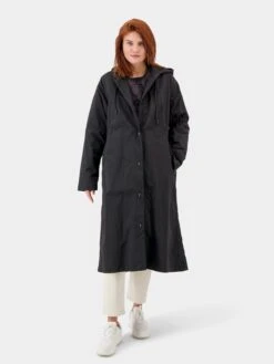 DIDRIKSONS Parkas Parka Mi-saison EL Femme Noir -Sportamore 174298a6530cb10fd1253dbf33325283