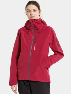 DIDRIKSONS Vestes Dextérieur Veste Fonctionnelle KYA Femme Rouge Sang -Sportamore 17c218c22a4d8f5ecd51f5d2035ccd74