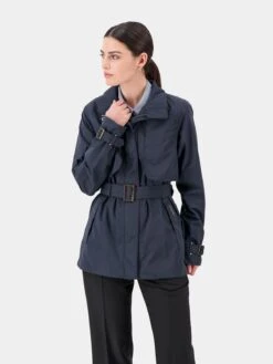 DIDRIKSONS Vestes Dextérieur Veste Fonctionnelle YVONNE Femme Bleu Foncé -Sportamore 1eae672bc3871da56eb2372a577c3ef5