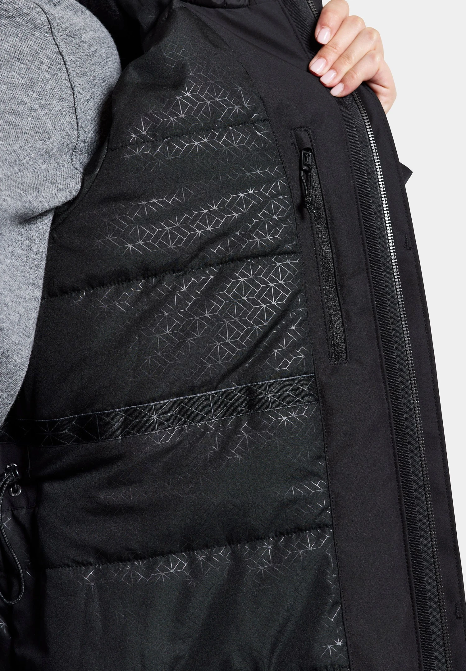 DIDRIKSONS Mia Wns L - Manteau D'Hiver - Black 6 DIDRIKSONS Mia Wns L - Manteau D'Hiver - Black – Image 4