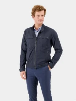 DIDRIKSONS Vestes Dextérieur Veste Fonctionnelle Homme Bleu Marine -Sportamore 21a9ef0cea694c0e0362e71939b25633