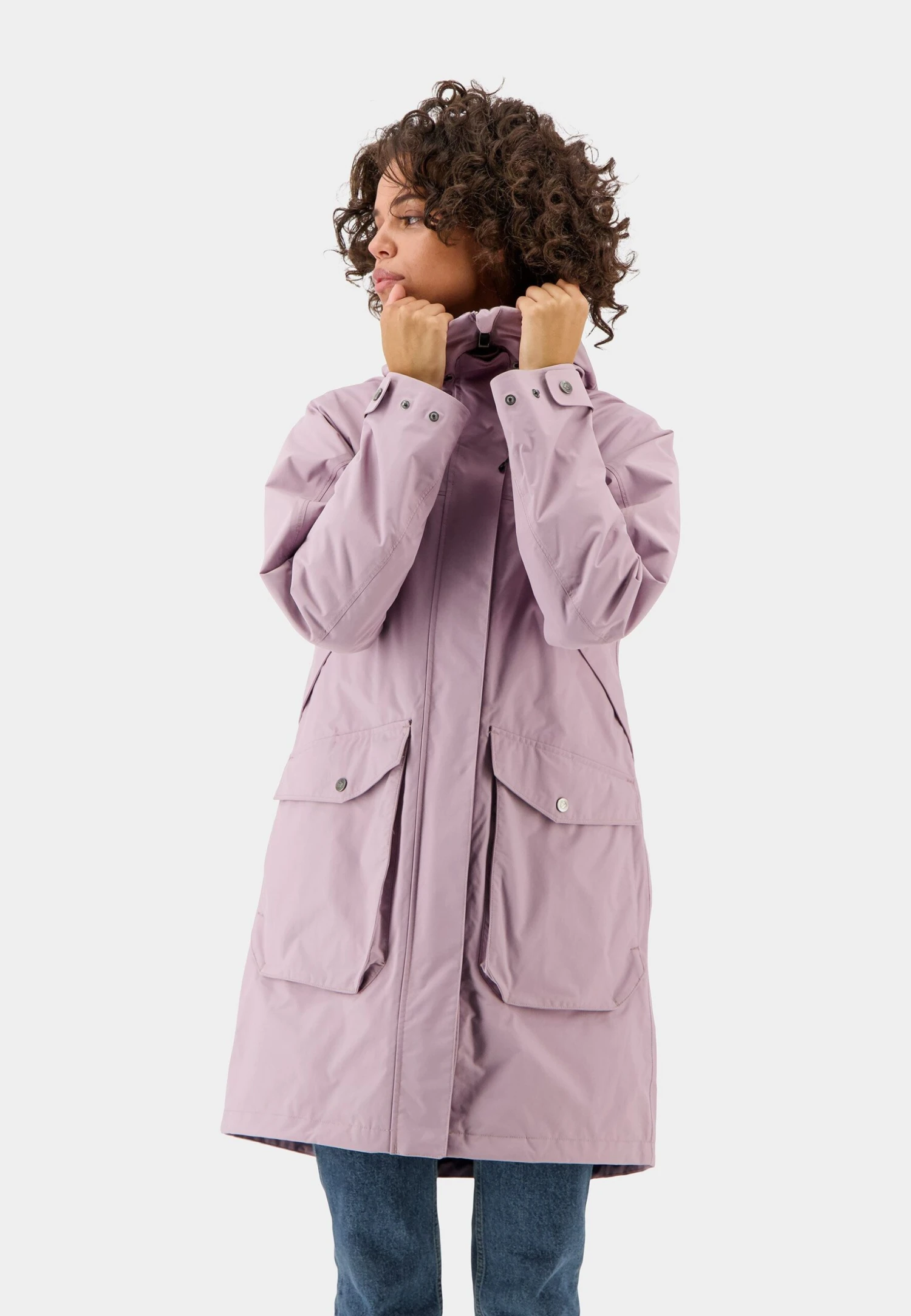 DIDRIKSONS Thelma Wns 9 - Parka - Purple 6 DIDRIKSONS Thelma Wns 9 - Parka - Purple – Image 4