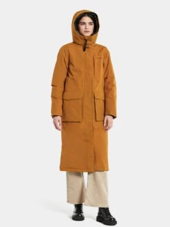 DIDRIKSONS Manteaux De Pluie Manteau Fonctionnel Femme Orange -Sportamore 2bbb4893982331e3a899eaab259ff30d