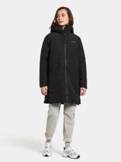 DIDRIKSONS Vestes Thermiques Et En Doudoune Veste Outdoor ELLA Femme Noir -Sportamore 3158b6a01484896f20e1eb1fda27fbfe