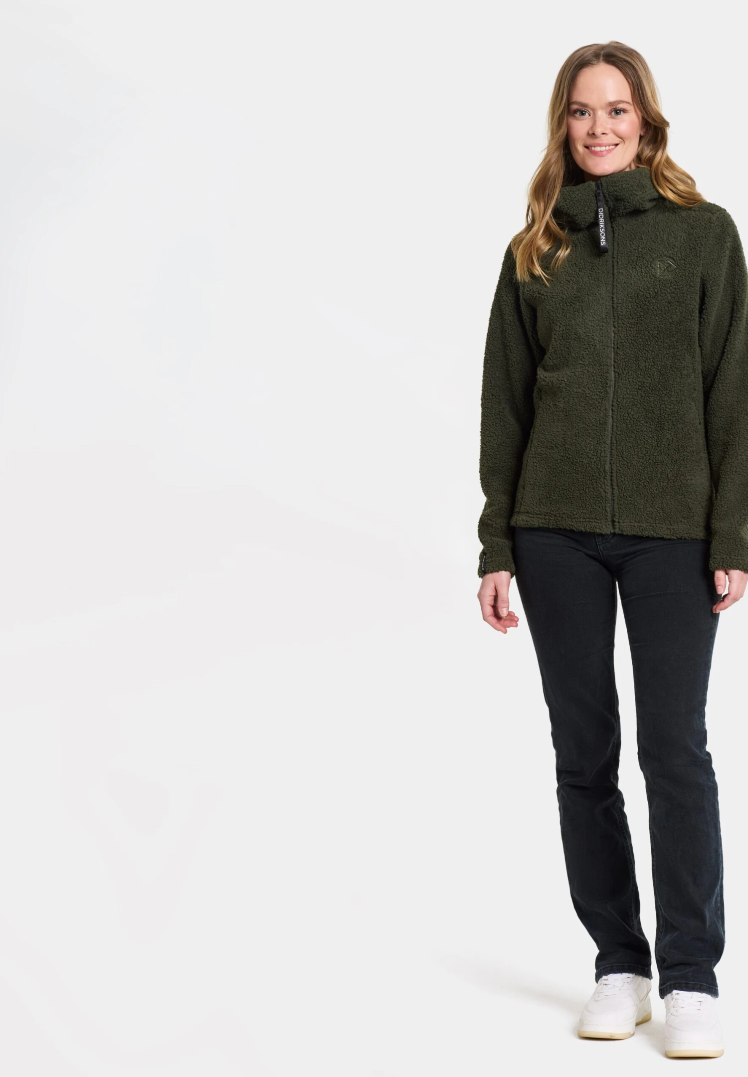 DIDRIKSONS Anniken Wns Fz 2 - Veste Polaire - Green 4 DIDRIKSONS Anniken Wns Fz 2 - Veste Polaire - Green – Image 2