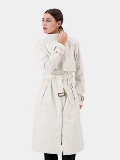DIDRIKSONS Manteaux De Pluie Manteau Fonctionnel Femme Blanc -Sportamore 3d1bffa7536c45a314a8395f8ff1e01b