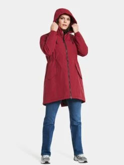 DIDRIKSONS Vestes Dextérieur Veste Fonctionnelle MARTA-LISA Femme Rouge Sang -Sportamore 3d57fffc2002c82e58b71da0f912d1f6