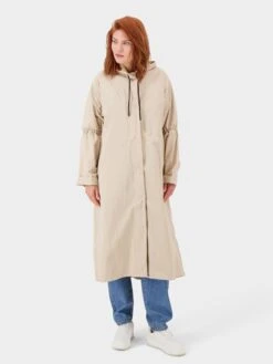 DIDRIKSONS Parkas Parka Mi-saison EL Femme Beige -Sportamore 3e1ef5a7828a2797b7be4911584f4832