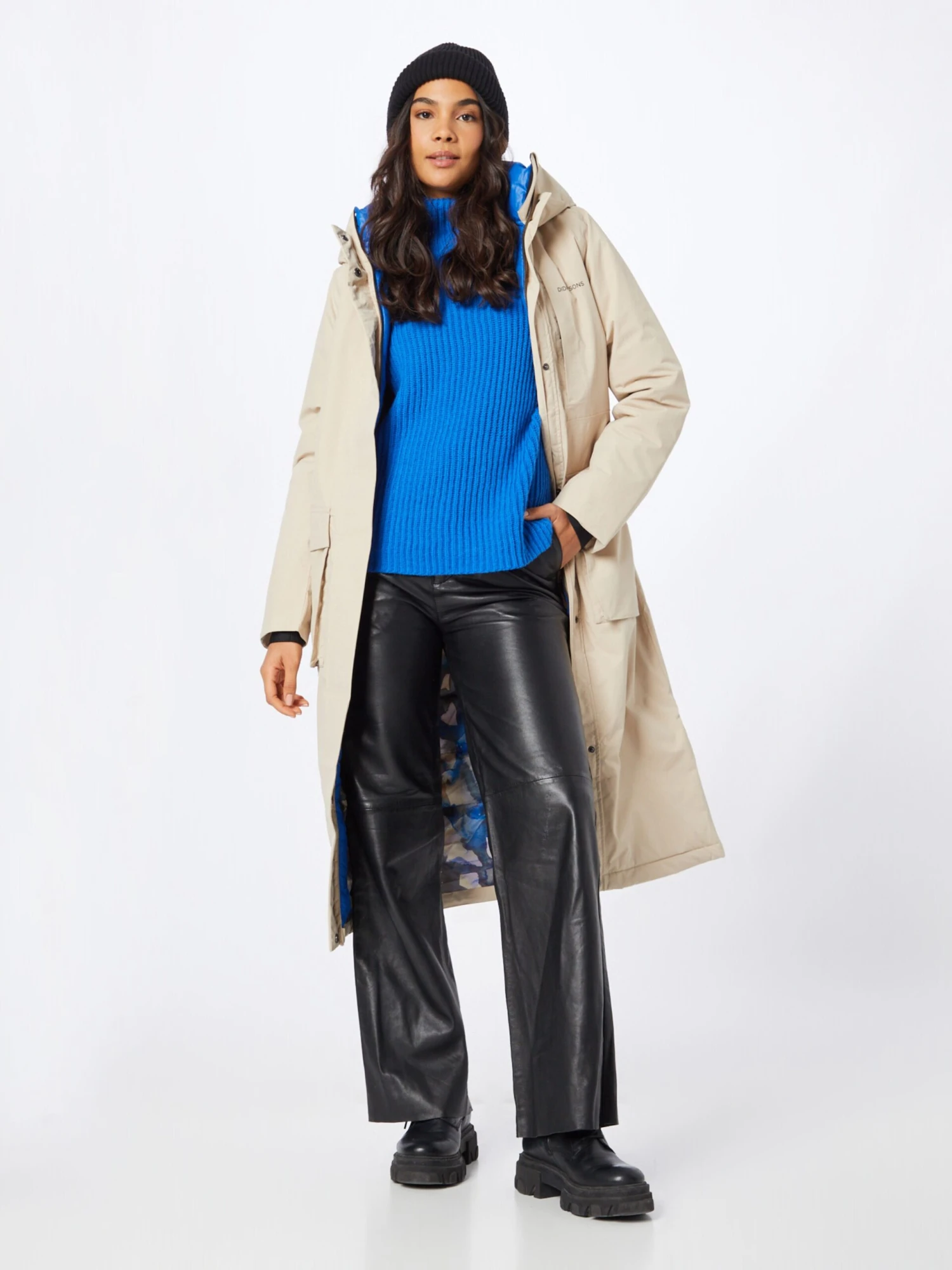 DIDRIKSONS Manteaux De Pluie Manteau Fonctionnel Femme Beige Foncé 8 DIDRIKSONS Manteaux De Pluie Manteau Fonctionnel Femme Beige Foncé – Image 6