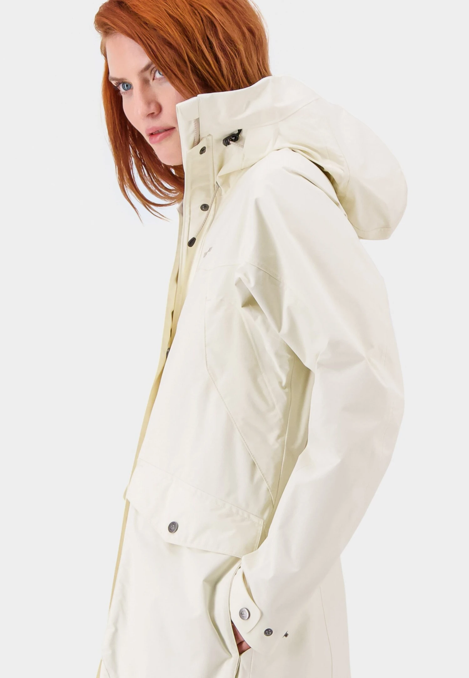 DIDRIKSONS Thelma Wns 9 - Parka - White 6 DIDRIKSONS Thelma Wns 9 - Parka - White – Image 4