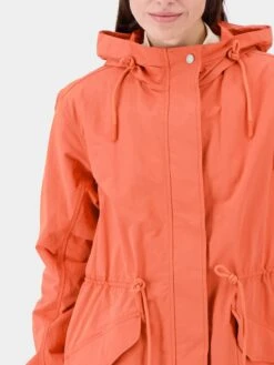 DIDRIKSONS Parkas Parka Mi-saison HELEN Femme Corail -Sportamore 4e830c8e60a757741431e7361a519360