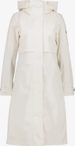DIDRIKSONS Manteaux De Pluie Manteau Fonctionnel Sonja Femme Blanc