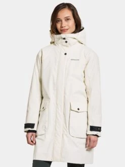DIDRIKSONS Vestes Dextérieur Veste Fonctionnelle ILSA Femme Blanc -Sportamore 523b34e4dee160be3355c51e979cc5c9