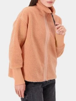 DIDRIKSONS Vestes Dextérieur Veste En Polaire ALEXA Femme Rose -Sportamore 59934ad5bed6de08e749f5d92fd3c858