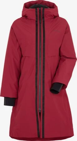DIDRIKSONS Vestes Dextérieur Veste Fonctionnelle Aino Femme Rouge Sang