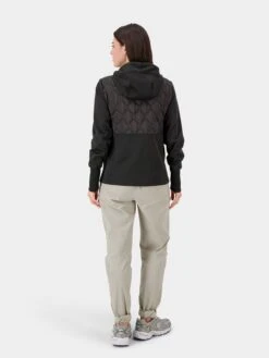DIDRIKSONS Vestes Dextérieur Veste En Polaire JUNIS Femme Noir -Sportamore 5bfa2f7d6a8479d5a5c8a123d676a8b9