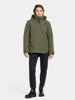 DIDRIKSONS Vestes Thermiques Et En Doudoune Veste Outdoor JENNIE Femme Vert Foncé 11 DIDRIKSONS Vestes Thermiques Et En Doudoune Veste Outdoor JENNIE Femme Vert Foncé -Sportamore 5c17ae41df1c7a3f63d60c159aad1c05