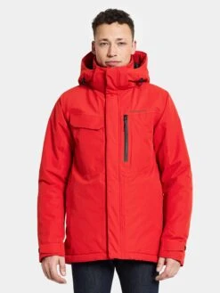 DIDRIKSONS Vestes Thermiques Et Doudounes Veste De Sport STEFAN USX JKT Homme Rouge -Sportamore 5dba72bf5a1020134df900b566af85c2