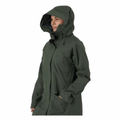 DIDRIKSONS Ilma Wns Parka 4 Deep Green -Sportamore 60532 76 005