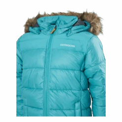DIDRIKSONS Digory Kids Jkt 3 Peacock Green -Sportamore 60532 92 005