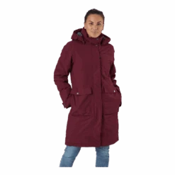 DIDRIKSONS Emilia Wns Parka 2 Rioja Red