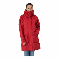 DIDRIKSONS Thelma Wns Parka 6 Pomme Red