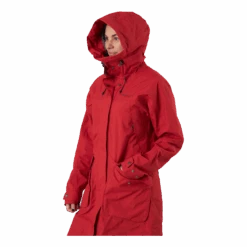 DIDRIKSONS Thelma Wns Parka 6 Pomme Red -Sportamore 60564 45 005
