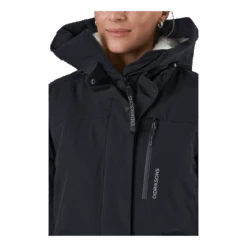 DIDRIKSONS Ciana Wns Parka Black -Sportamore 60564 47 006