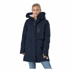 DIDRIKSONS Ciana Wns Parka Dark Night Blue