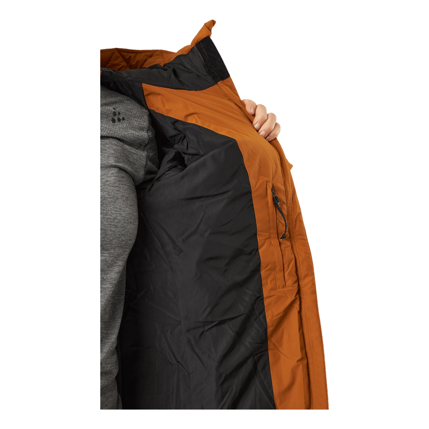 DIDRIKSONS Sandra Wns Parka Orange 8 DIDRIKSONS Sandra Wns Parka Orange – Image 6