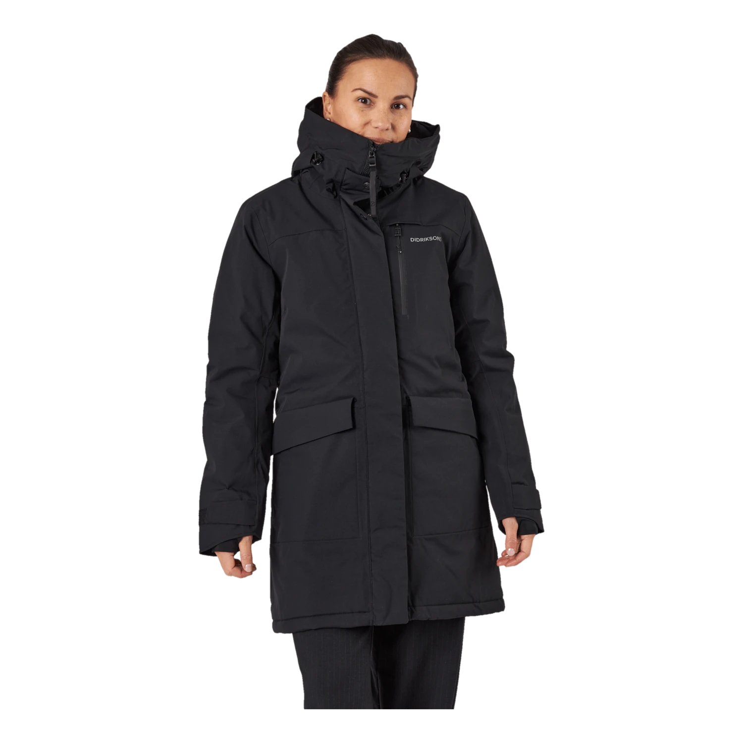 DIDRIKSONS Ciana Wns Parka 2 Black 3 DIDRIKSONS Ciana Wns Parka 2 Black