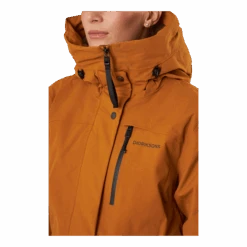 DIDRIKSONS Ciana Wns Parka 2 Orange -Sportamore 60704 10 004