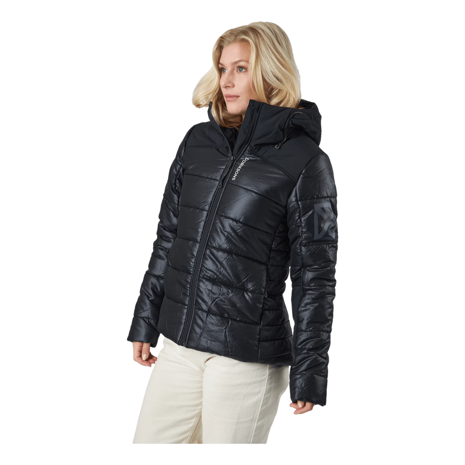 DIDRIKSONS Carolina Wns Jkt Black 4 DIDRIKSONS Carolina Wns Jkt Black – Image 2