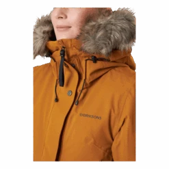 DIDRIKSONS Erika Wns Parka 3 Orange -Sportamore 60704 17 004