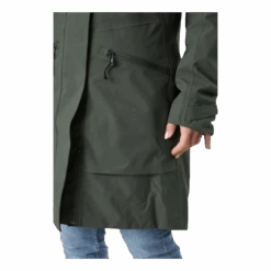 DIDRIKSONS Ilma Wns Parka 6 Green -Sportamore 60704 20 005