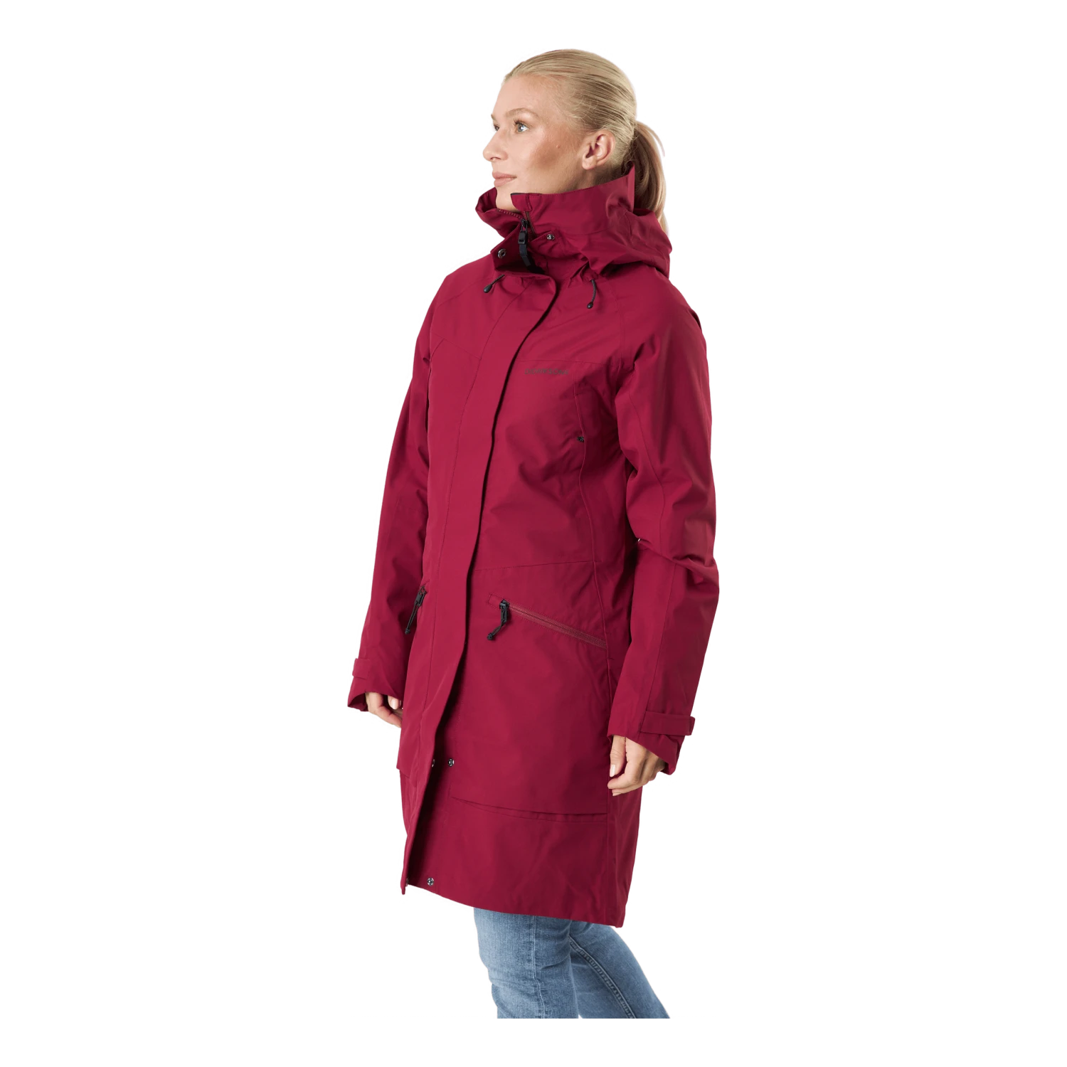DIDRIKSONS Ilma Wns Parka 6 Red 4 DIDRIKSONS Ilma Wns Parka 6 Red – Image 2