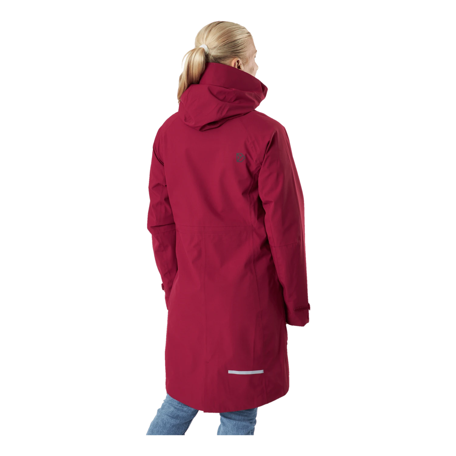 DIDRIKSONS Ilma Wns Parka 6 Red 5 DIDRIKSONS Ilma Wns Parka 6 Red – Image 3