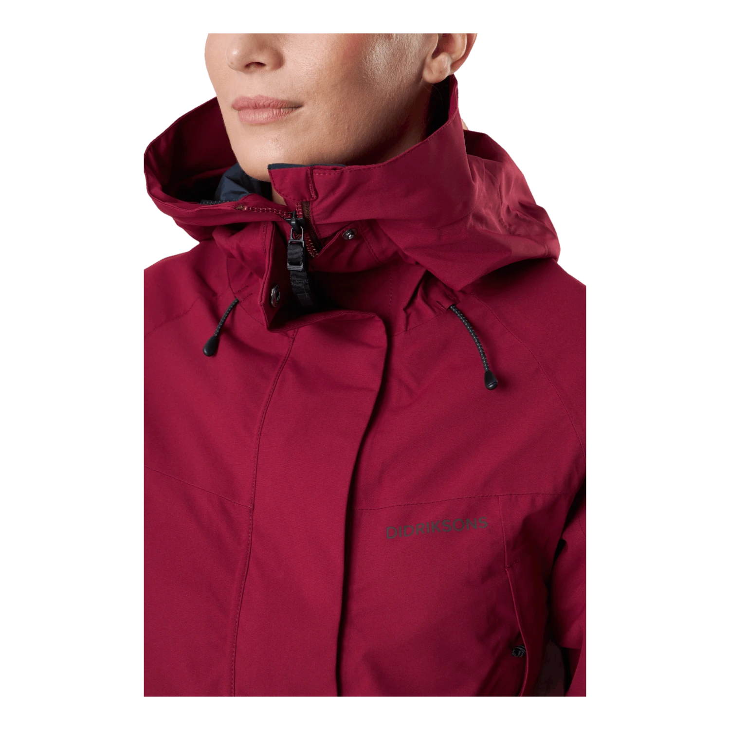 DIDRIKSONS Ilma Wns Parka 6 Red 6 DIDRIKSONS Ilma Wns Parka 6 Red – Image 4