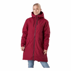 DIDRIKSONS Marta-lisa Wns Parka Red