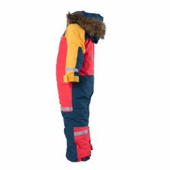 DIDRIKSONS Bjärven Kids Coverall Modern Pink -Sportamore 60890 32 002