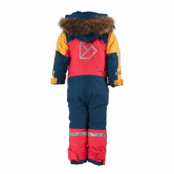 DIDRIKSONS Bjärven Kids Coverall Modern Pink -Sportamore 60890 32 003