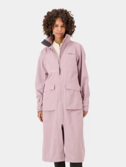 DIDRIKSONS Manteaux De Pluie Manteau Mi-saison NADJA Femme Violet Pastel -Sportamore 60c4bbda932fc54a3cf679934977e210